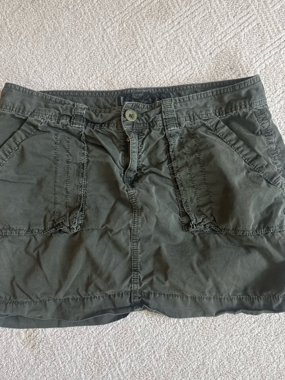 Women’s Olive Green Utility Shorts - Unbranded